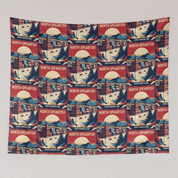 Item preview, North Spearfish South Dakota Vintage Travel designed and sold by TravelersGems.