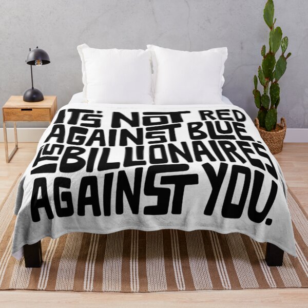Item preview, Anti Billionaire Word Art designed and sold by Unhinged Heather.