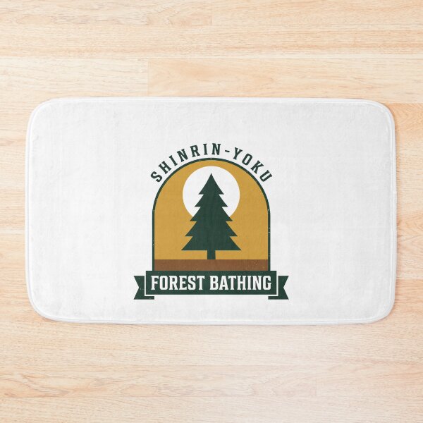 Item preview, Forest Bathing Shinrin Yoku Retro Pine Woodland Sun designed and sold by Osmose-Studio.