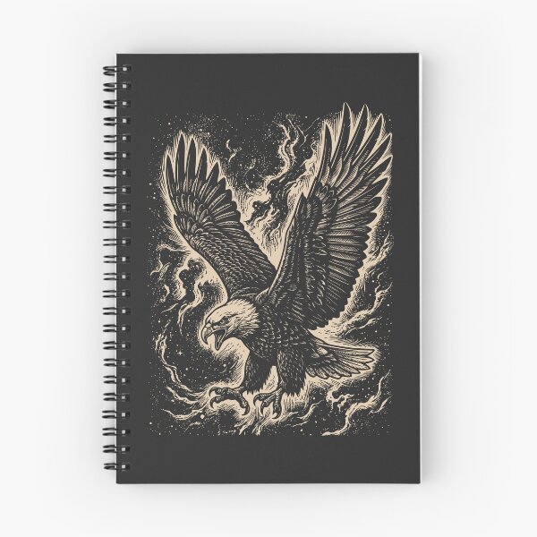 Item preview, Flying Bald Eagle Vintage American Bird Birdwatching  designed and sold by Y-Vibes.