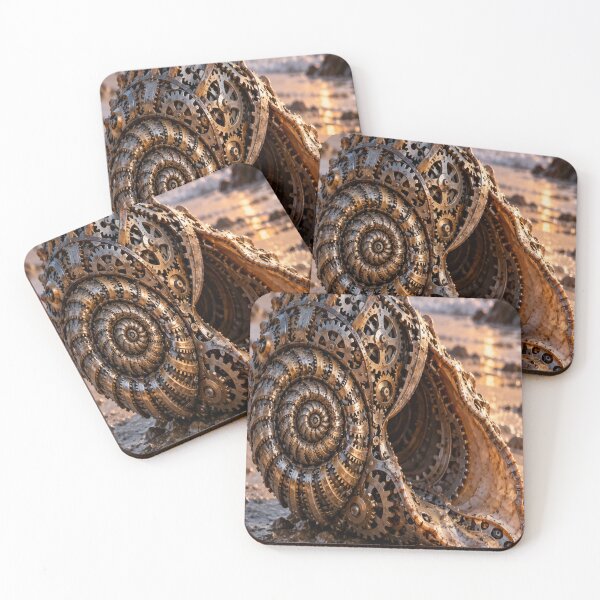 Item preview, Seashell Gears designed and sold by AbstractAnom.