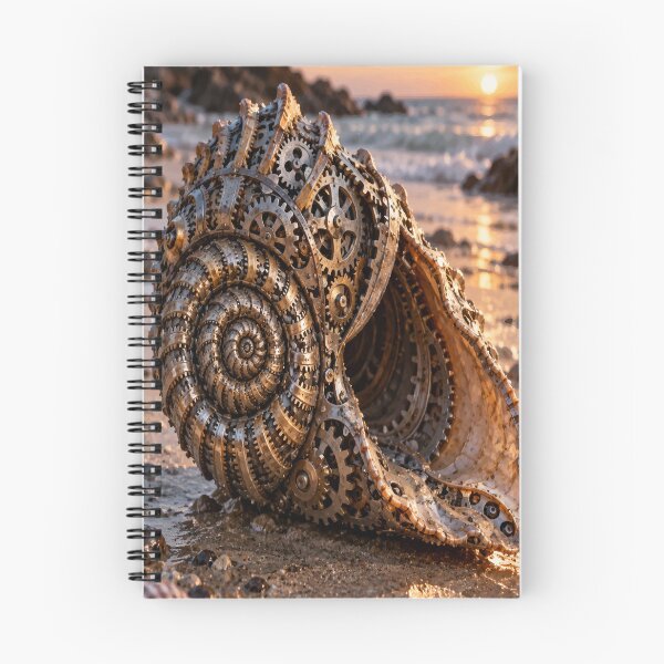 Item preview, Seashell Gears designed and sold by AbstractAnom.