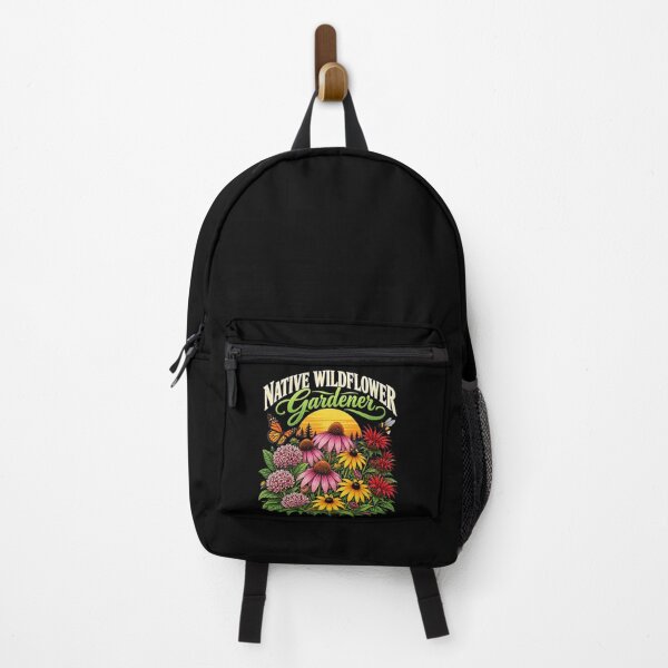 Item preview, Wildflower Garden Native Bloom Sunset Floral Art designed and sold by ROUX-ART.