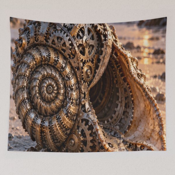 Item preview, Seashell Gears designed and sold by AbstractAnom.