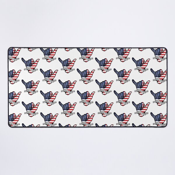 Item preview, Usa Shaka Hand Flag designed and sold by IrinaRamey.