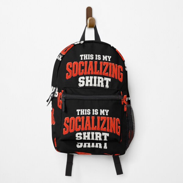 Item preview, This Is My Socializing Shirt - Funny Introvert Vintage Retro Quote designed and sold by Final Chance Designs⭐️⭐️⭐️⭐️⭐️.