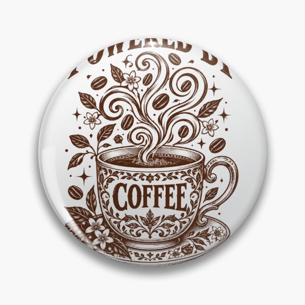 Item preview, coffee Vintage Floral Steam Cup Art for Cozy Drink Lovers designed and sold by ROUX-ART.