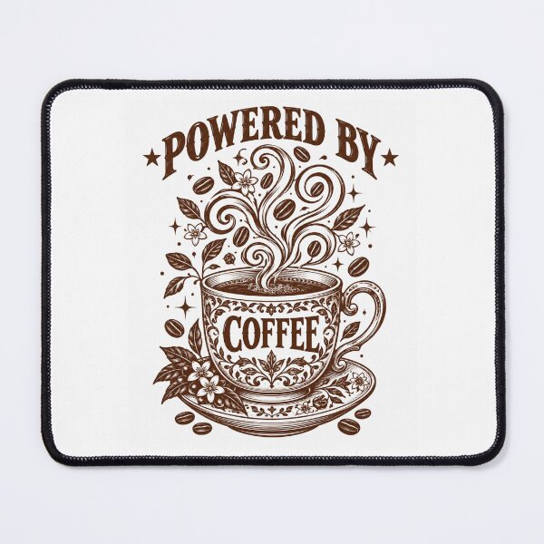 Item preview, coffee Vintage Floral Steam Cup Art for Cozy Drink Lovers designed and sold by ROUX-ART.