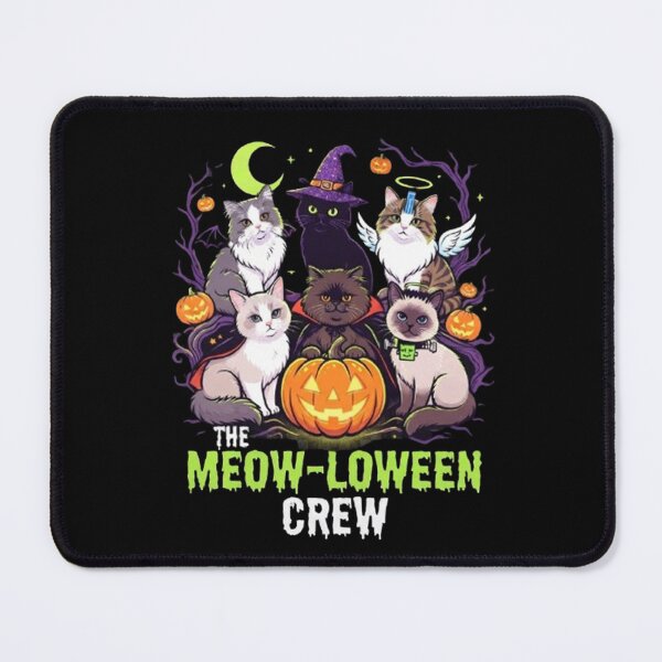 Item preview, The Meow-loween Crew - Haku Family's Halloween designed and sold by PetalsPaws.