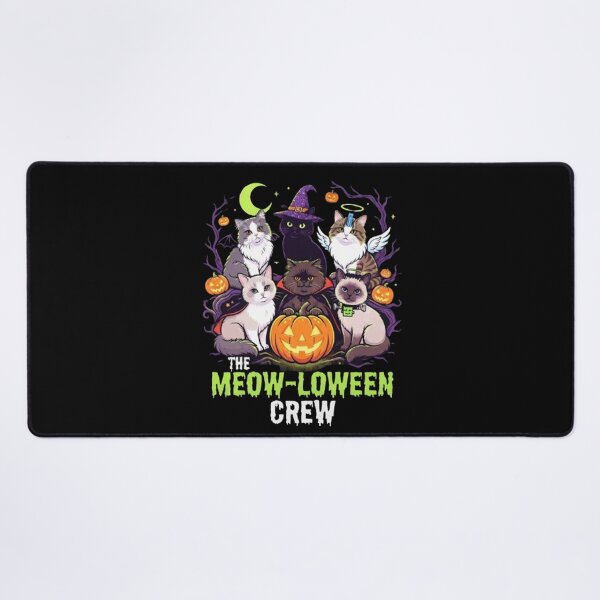 Item preview, The Meow-loween Crew - Haku Family's Halloween designed and sold by PetalsPaws.