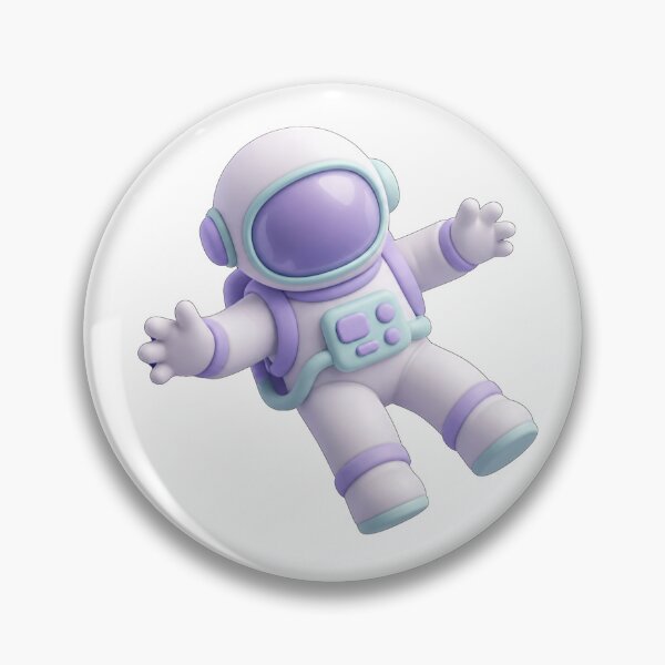 Item preview, Cute Purple Astronaut Space Explorer designed and sold by SROXT.
