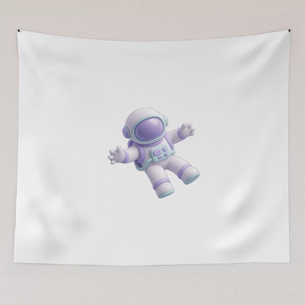 Item preview, Cute Purple Astronaut Space Explorer designed and sold by SROXT.