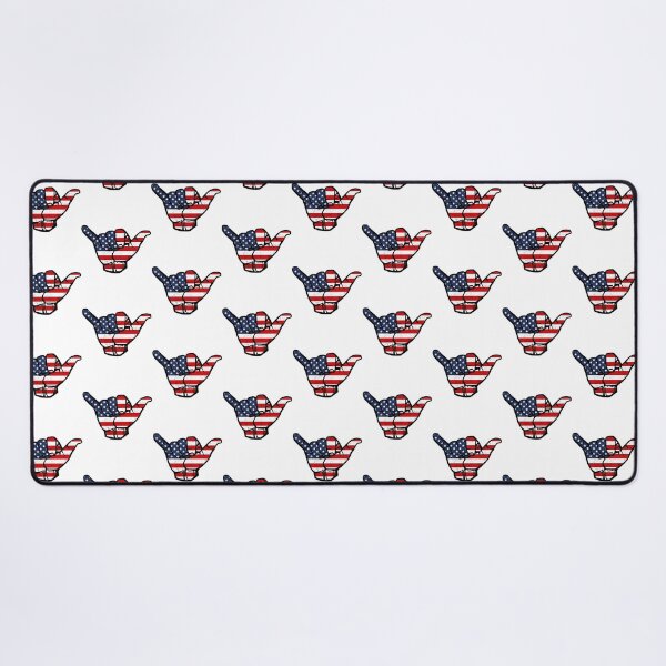 Item preview, American Flag Shaka Hand Patriotic designed and sold by IrinaRamey.