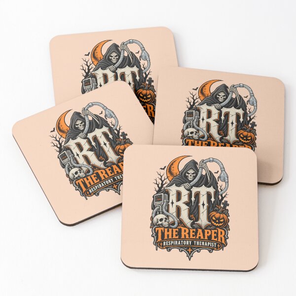 Item preview, Halloween RT Grim Reaper Respiratory Therapist designed and sold by ClinicalHubs.