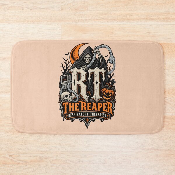 Item preview, Halloween RT Grim Reaper Respiratory Therapist designed and sold by ClinicalHubs.