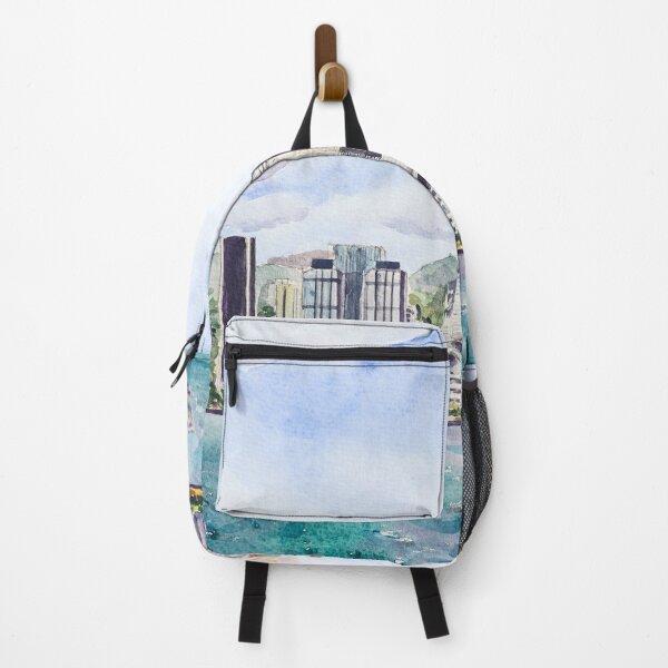 Item preview, Hong Kong Victoria Harbour watercolour painting designed and sold by SelenePaintings .