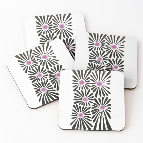 Item preview, Black flower with a purple heart designed and sold by Portessa_Studios.