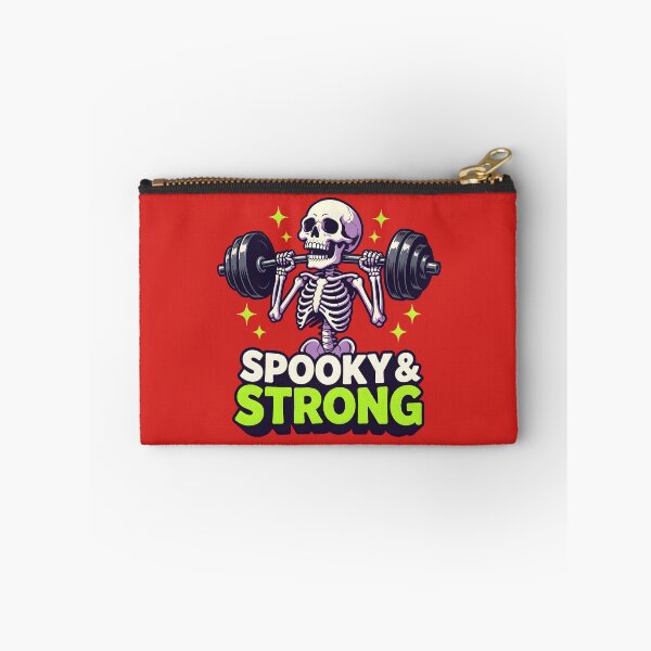 Item preview, Spooky & Strong Skeleton Weightlifting Gym Halloween designed and sold by DoceVaga.