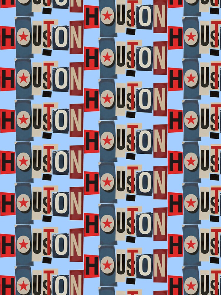 Thumbnail 4 of 4, iPhone Case, Houston Typography Ransom Collage designed and sold by ThreadRiotTees.