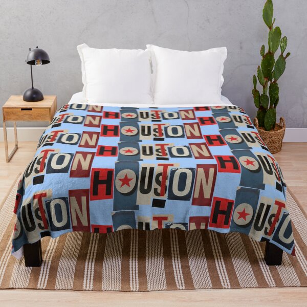 Item preview, Houston Typography Ransom Collage designed and sold by ThreadRiotTees.