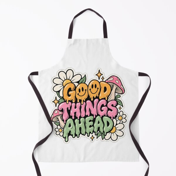 Item preview, Good Things Ahead Groovy Positive Design designed and sold by VOLLOS.