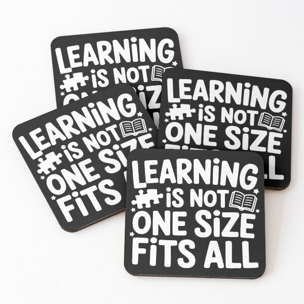 Item preview, Learning Is Not One Size Fits All designed and sold by theartfulaspie.
