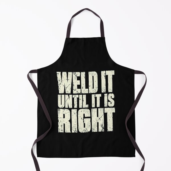 Item preview, weld it until it is right bold distressed quote art designed and sold by ROUX-ART.