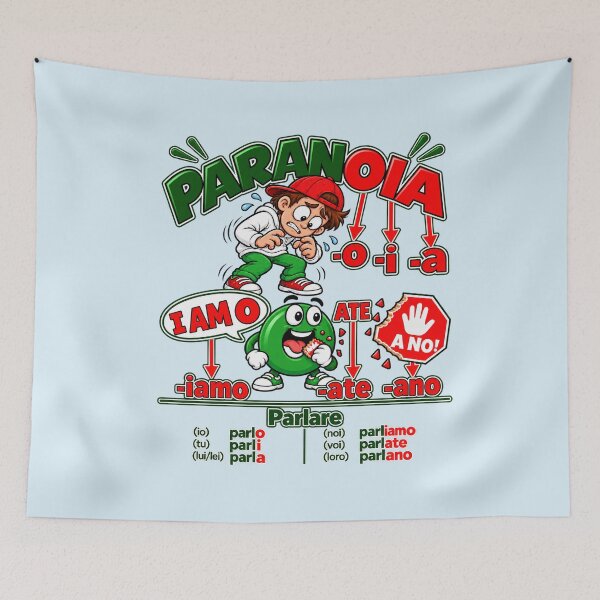 Item preview, Mad Mnemonics Italian -ARE Verbs  designed and sold by VerbaDidactica.