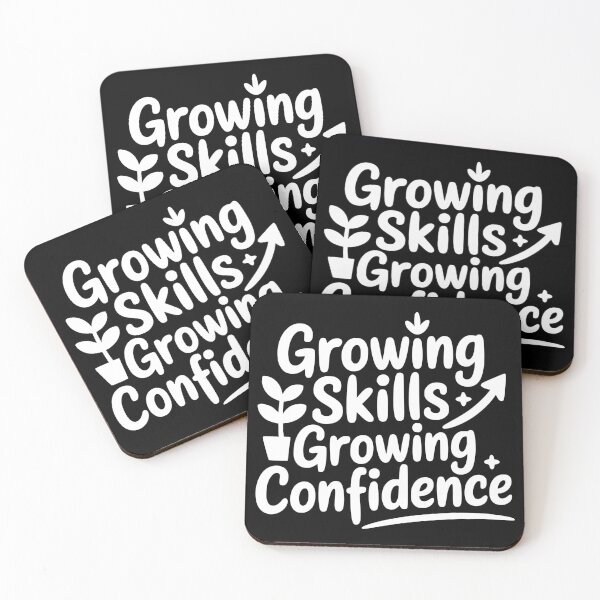 Item preview, Growing Skills Growing Confidence designed and sold by theartfulaspie.