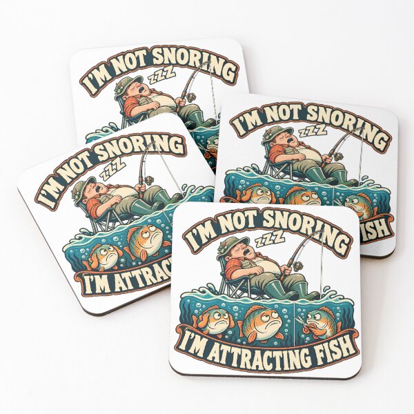 Item preview, I'm Not Snoring Funny Fishing Quote designed and sold by Fishing iq.