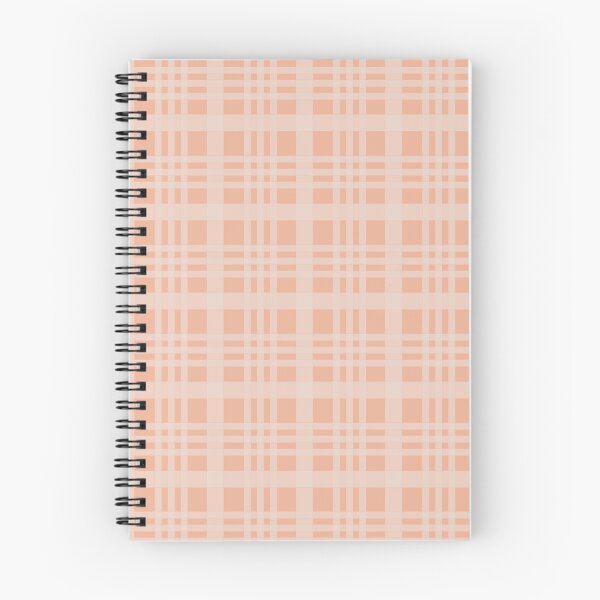 Item preview, Peach Pink Fall Plaid designed and sold by Tuesday's Sketchbook.