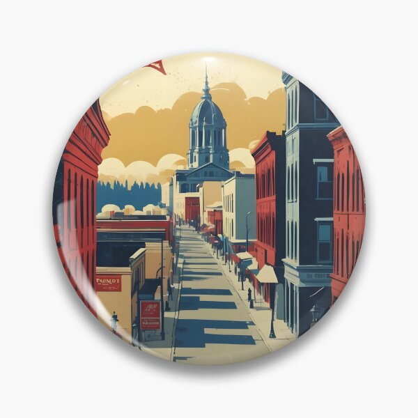Item preview, Aberdeen South Dakota Vintage Travel Tourism designed and sold by TravelersGems.