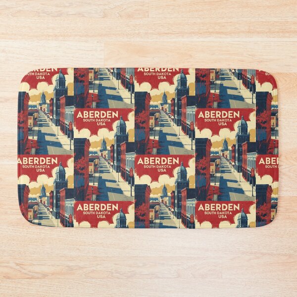Item preview, Aberdeen South Dakota Vintage Travel Tourism designed and sold by TravelersGems.