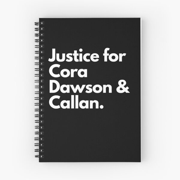 Item preview, Justice for Cora, Dawson & Callan Demand Justice and Accountability for Clancy Children designed and sold by Neeshki.