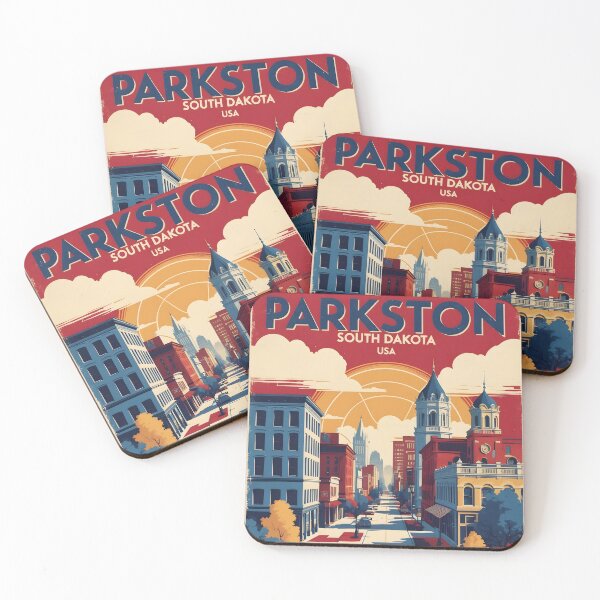 Item preview, Parkston South Dakota Vintage Travel Tourism designed and sold by TravelersGems.