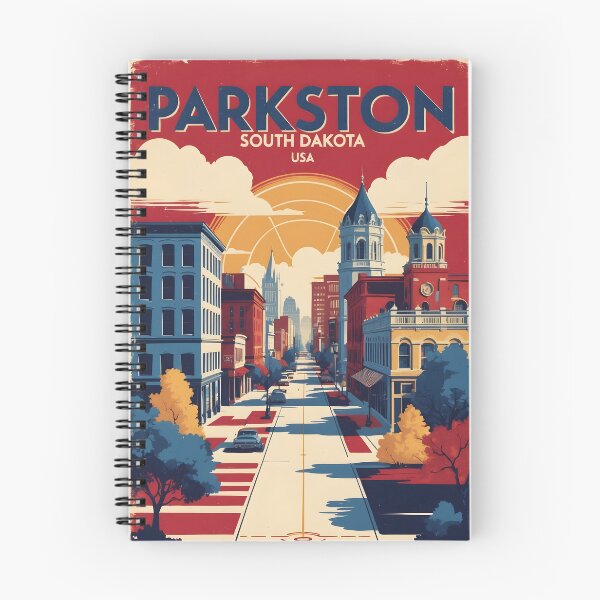 Item preview, Parkston South Dakota Vintage Travel Tourism designed and sold by TravelersGems.