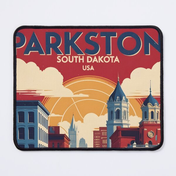 Item preview, Parkston South Dakota Vintage Travel Tourism designed and sold by TravelersGems.