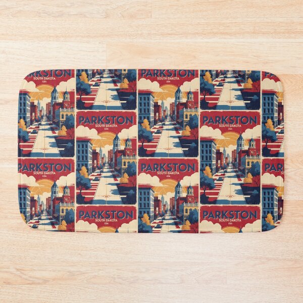 Item preview, Parkston South Dakota Vintage Travel Tourism designed and sold by TravelersGems.
