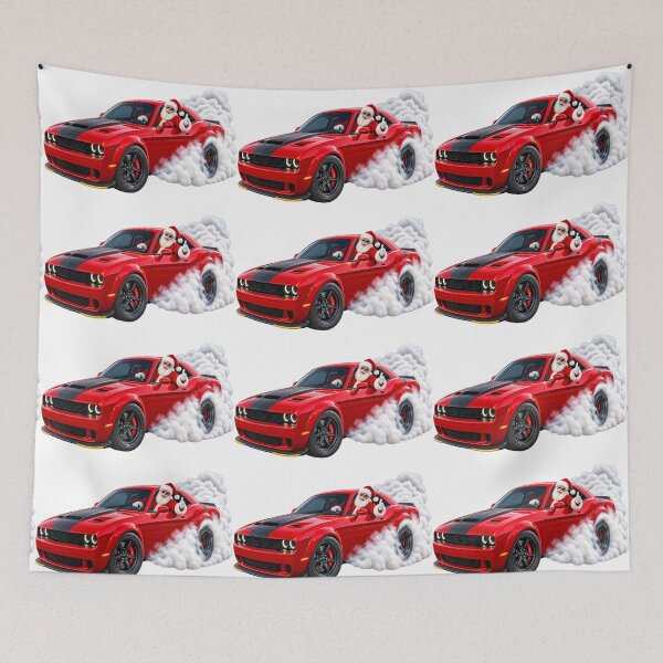Item preview, Santa Burnout designed and sold by PRINTAZONA.