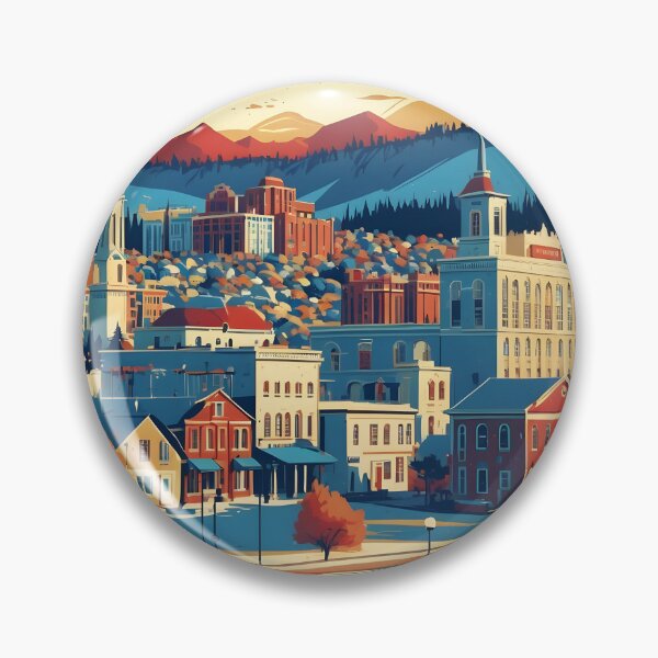 Item preview, Pine Ridge South Dakota Vintage Travel Tourism designed and sold by TravelersGems.