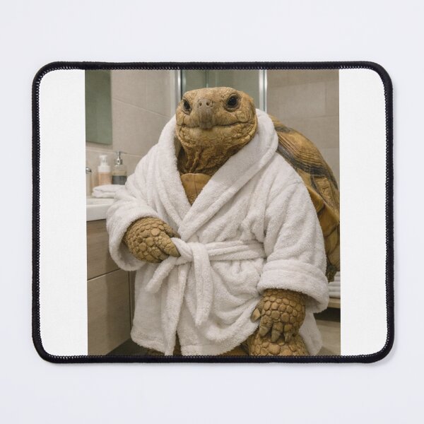 Item preview, Sulcata Tortoise Spa Bathrobe designed and sold by Sillytoe.