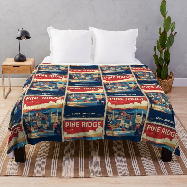 Item preview, Pine Ridge South Dakota Vintage Travel Tourism designed and sold by TravelersGems.