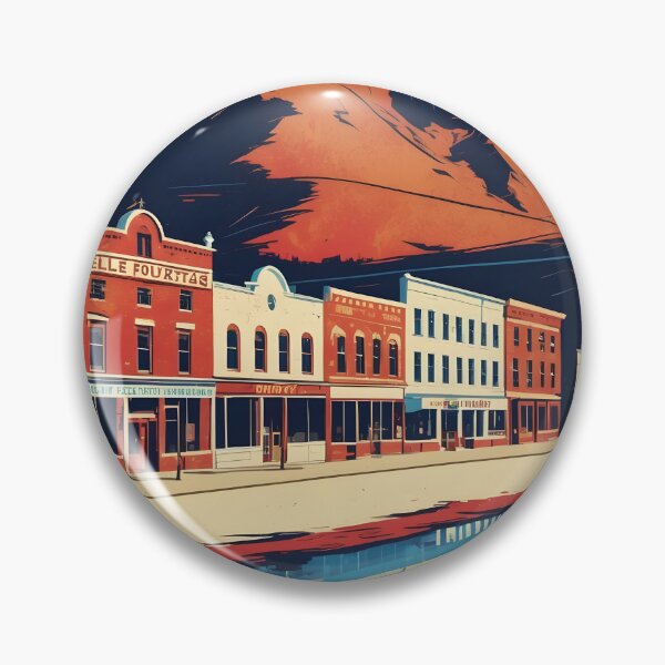 Item preview, Belle Fourche South Dakota Vintage Travel Tourism designed and sold by TravelersGems.