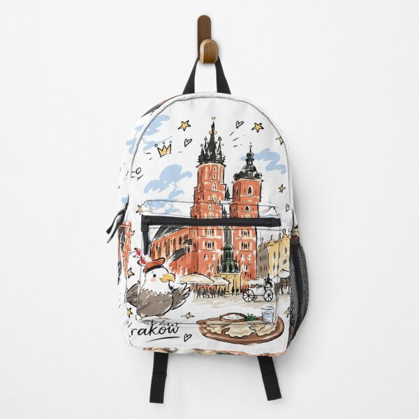 Item preview, Cute St Mary's Basilica Krakow Sketch Art v2 designed and sold by RamyGallery.