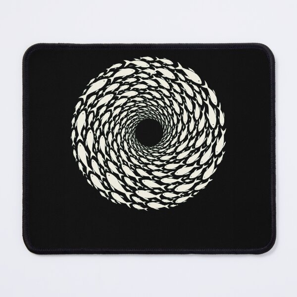 Item preview, Fish Spiral Hypnotic Swirl Abstract Ocean Art designed and sold by ROUX-ART.