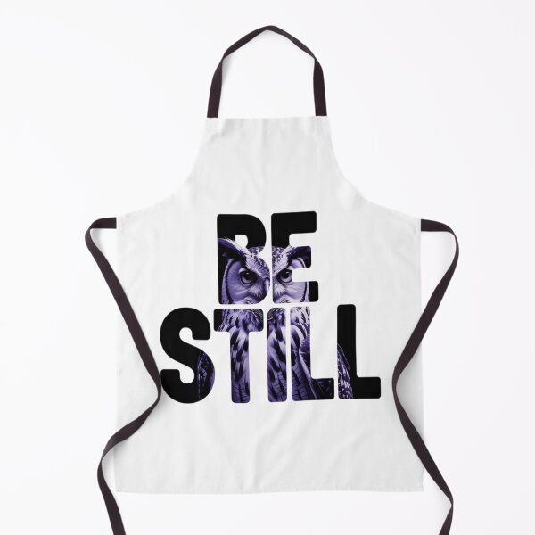 Item preview, Be Still Owl Portrait Typography Tee designed and sold by Imaginarium of Chaos falcon88 .