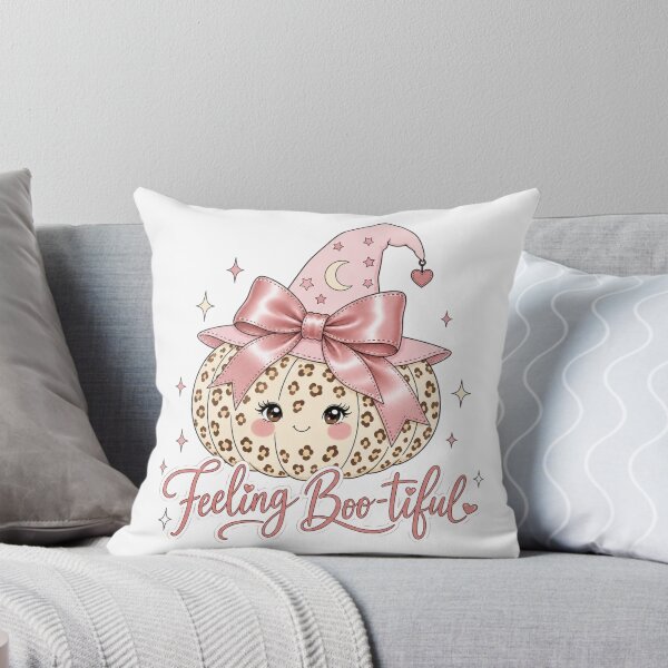 Item preview, Feeling Boo-tiful Halloween Shirt, Pink Witch Pumpkin T-Shirt, Cute Fall Shirt for Women, Halloween Gift for Her, Leopard Pumpkin Tee designed and sold by PrintMod.