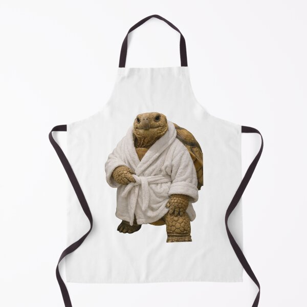Item preview, Sulcata Tortoise Plush Bathrobe designed and sold by Sillytoe.