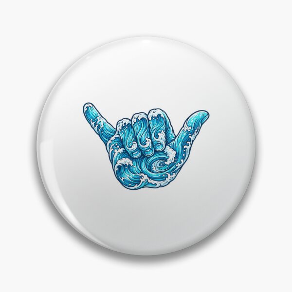 Item preview, Usa Shaka Sticker designed and sold by IrinaRamey.