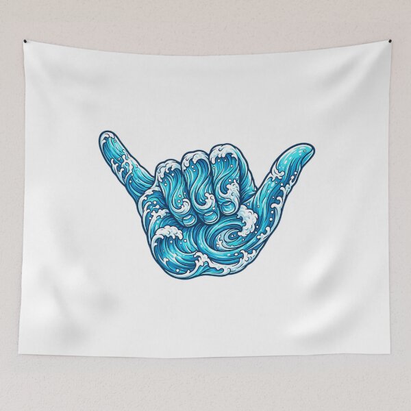Item preview, Usa Shaka Sticker designed and sold by IrinaRamey.